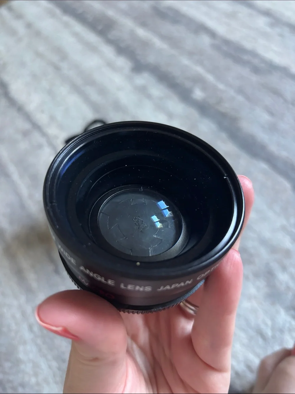 Vivitar Series 1 58mm Wide Angle Macro Lens Adapter - Black